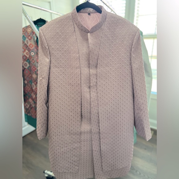 Indian Indo Western Men Ethnic Wear Top & Pant - Picture 1 of 6